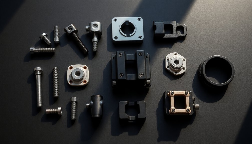 camera mounting hardware components