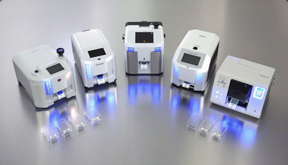 top slide labeling systems