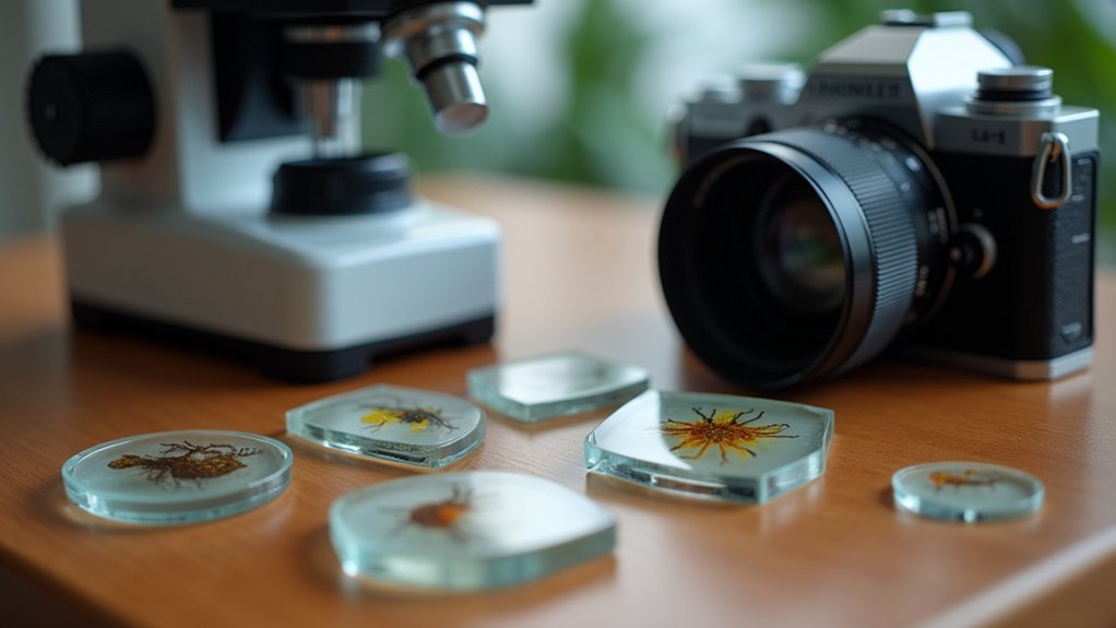 bracket exposures in microscopy