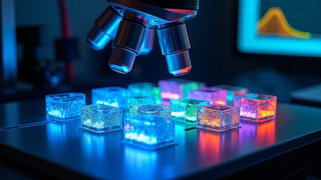 calibrate fluorescence with controls