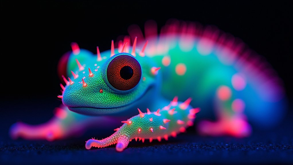camera settings for fluorescence
