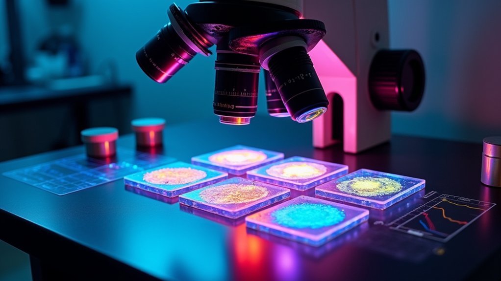 channel specific fluorophore calibration