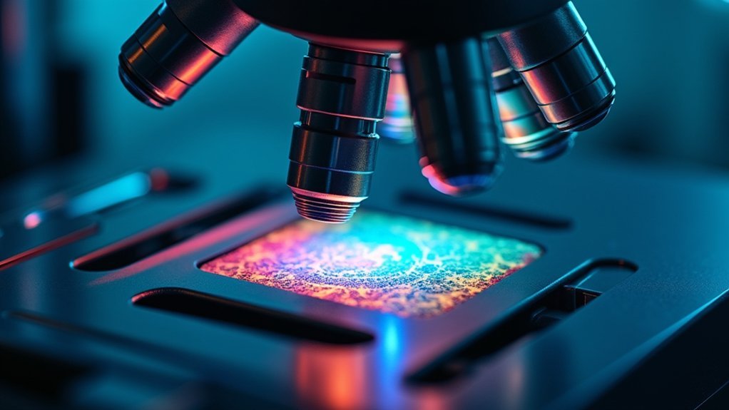 color temperature affects microscopy
