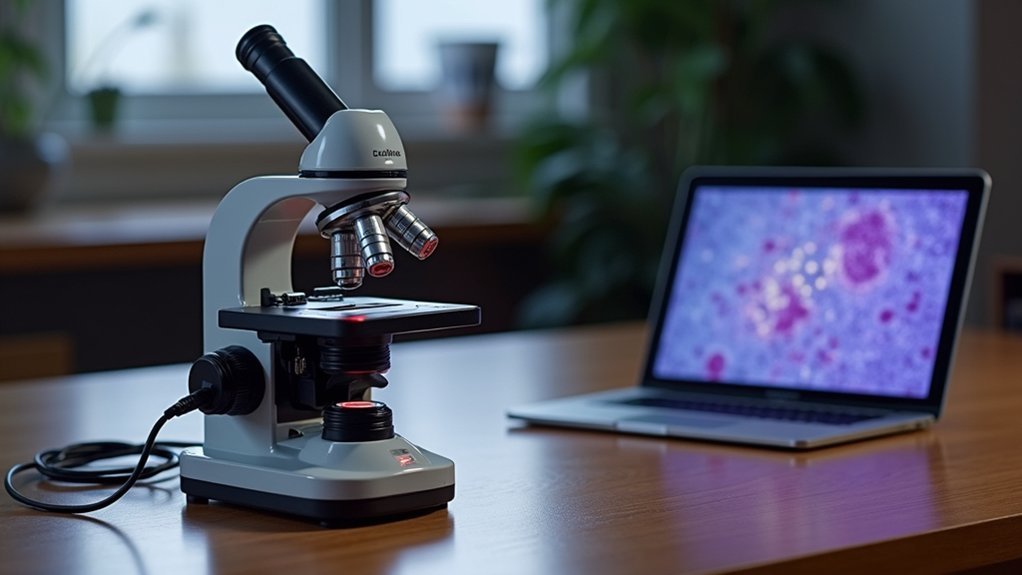 connecting microscopes to devices