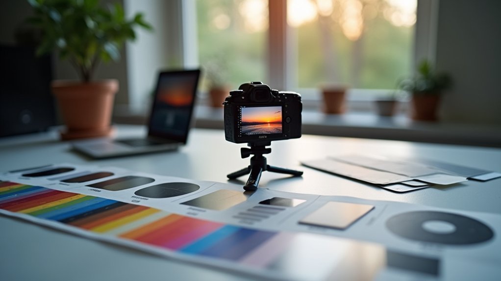 consistent exposure and white balance