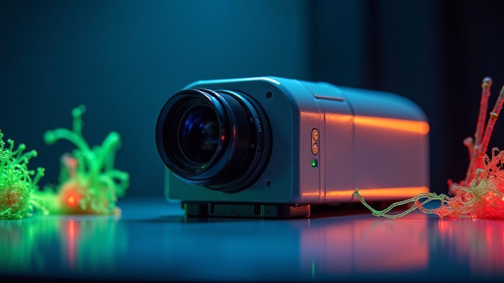 cooled cameras enhance fluorescence imaging