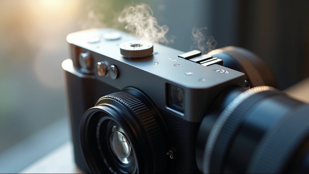 cooling methods for camera sensors