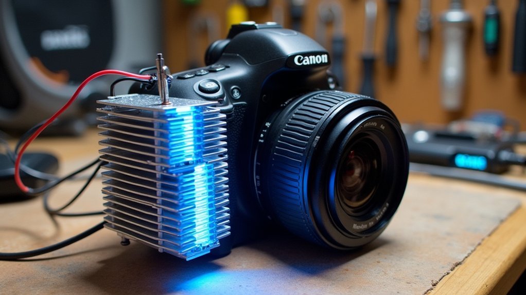 diy cooling for dslrs
