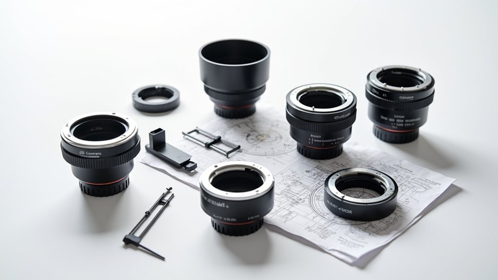 dslr adapter alignment solutions