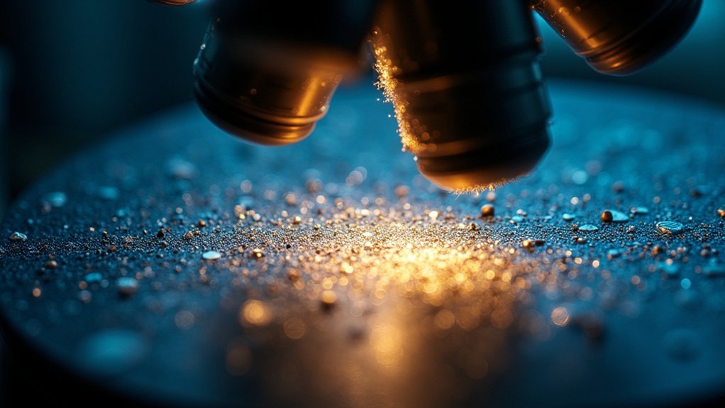 dust impacts microscope clarity
