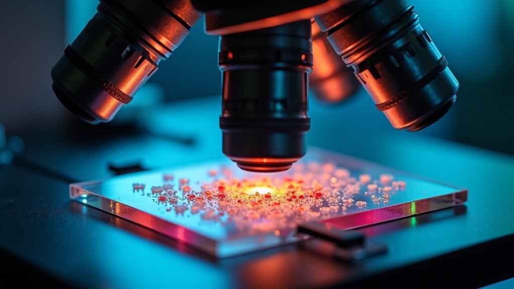 effective microscope light setup
