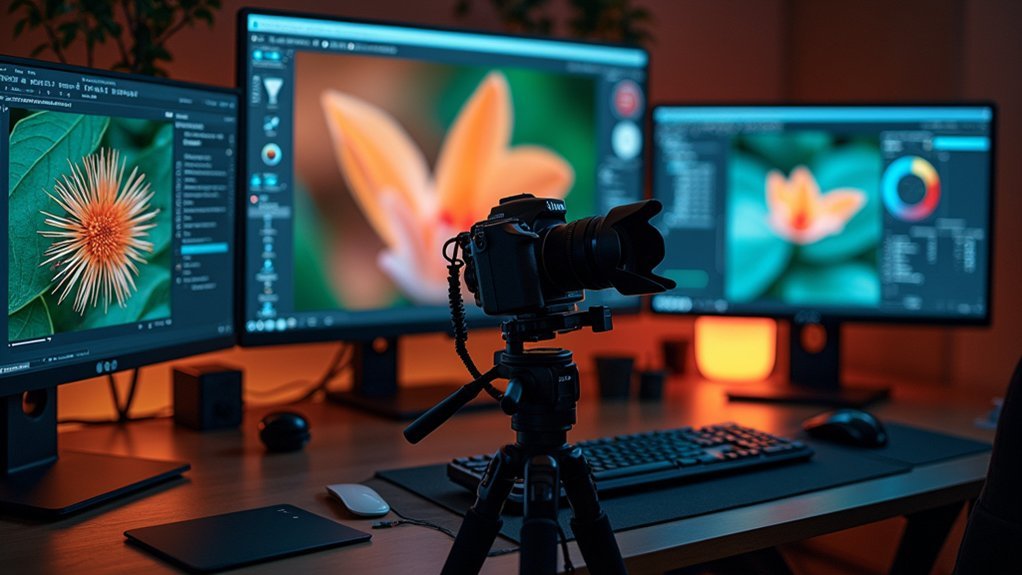 efficient focus stacking setup