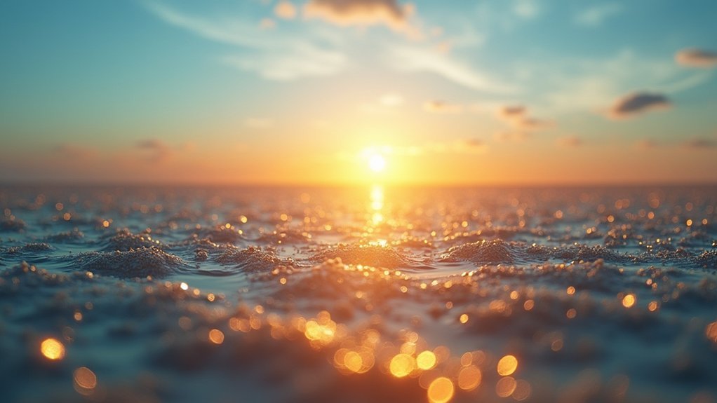 heat distortion affects clarity