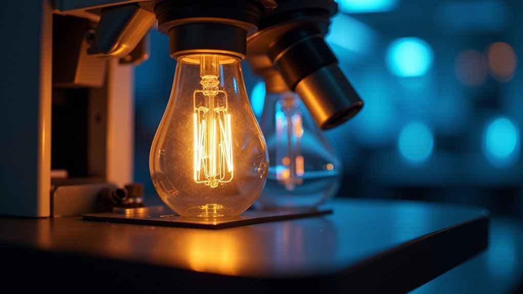 led microscope lighting advantages