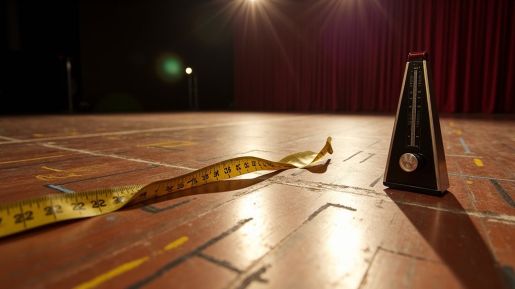measuring stage movement precision