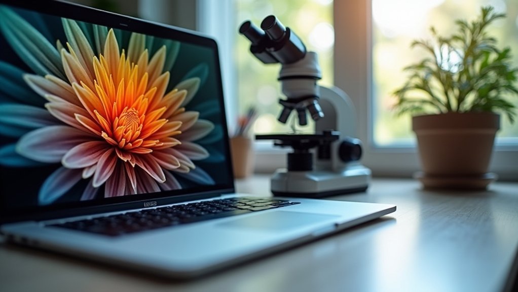 microscope image stacking preparation