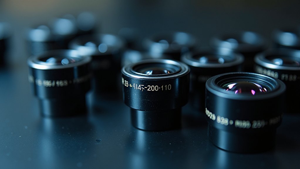 microscope objective classifications explained