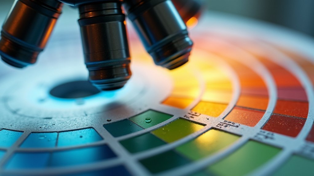 microscope photography color temperature