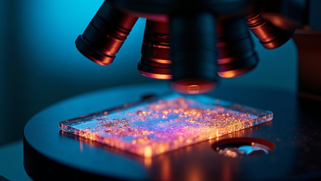 microscope photography exposure adjustment