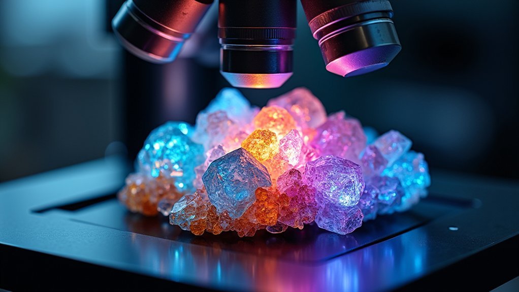 microscope setup and preparation