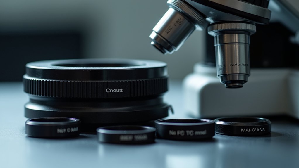 microscope type and adapter