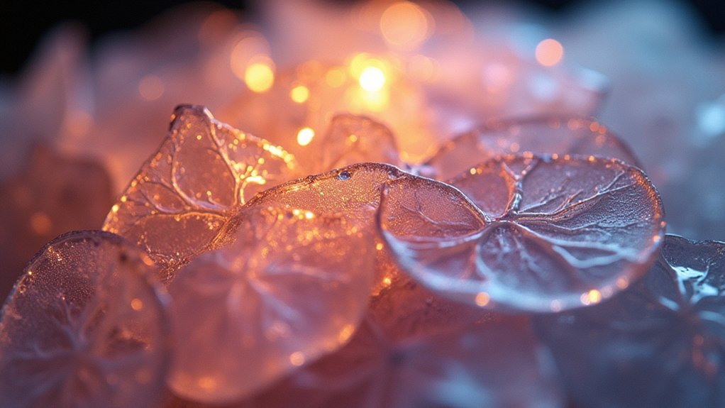 oblique illumination enhances visibility