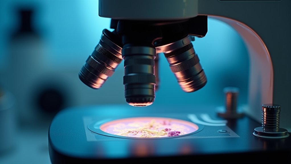 portable led microscope lighting