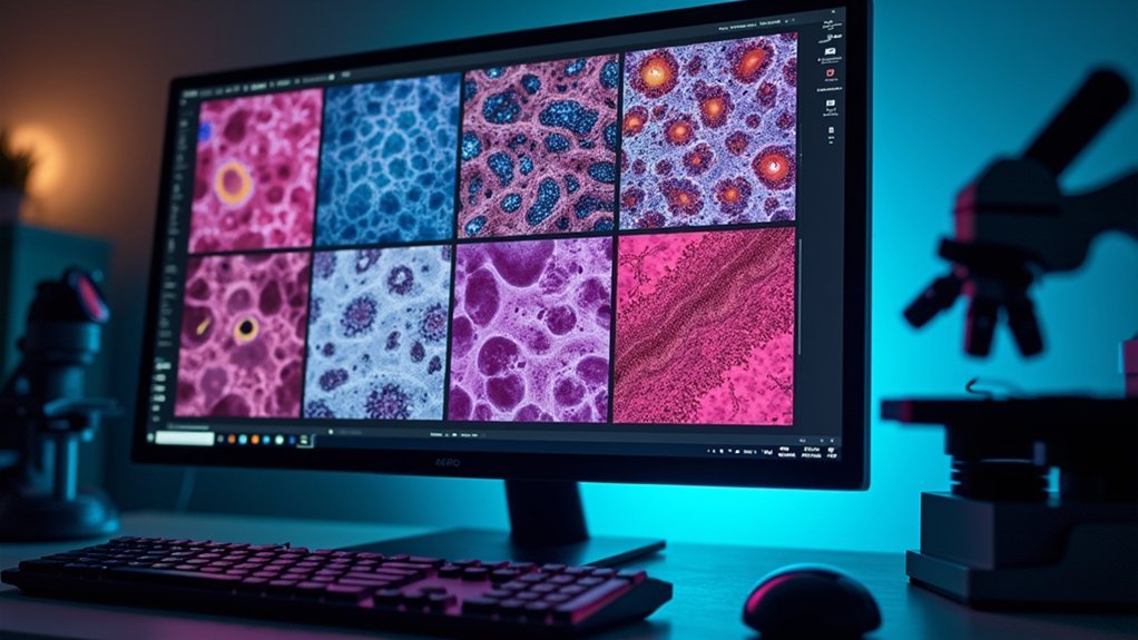 post processing microscopy enhancement techniques
