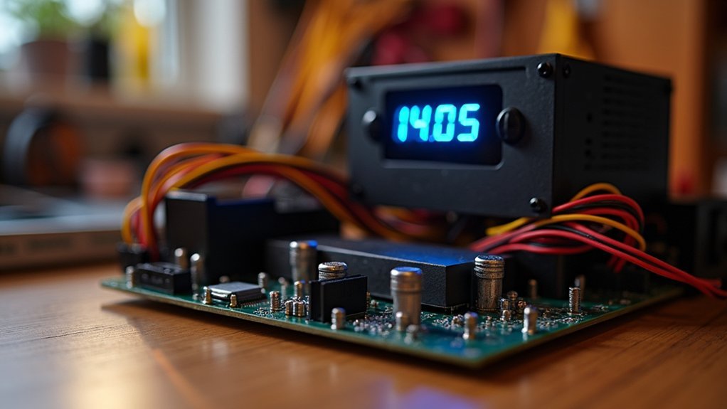 power supply and controller connections