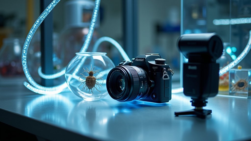 precision lighting for specimens