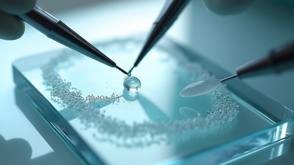 prevent air bubbles carefully