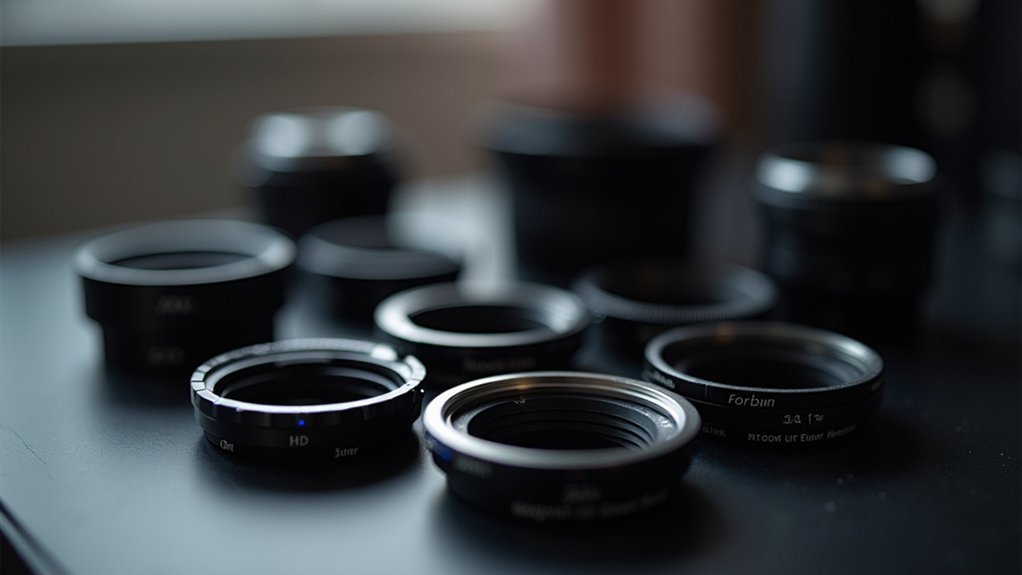 preventing vignetting with adapters