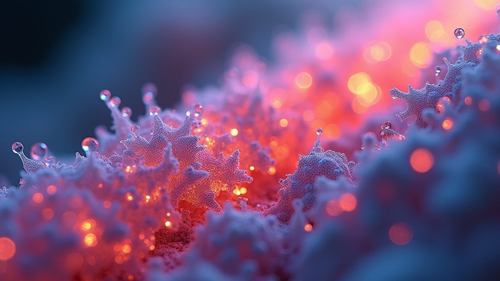 side lighting enhances textures