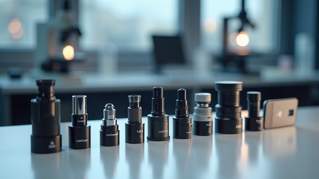 smartphone microscope adapters available
