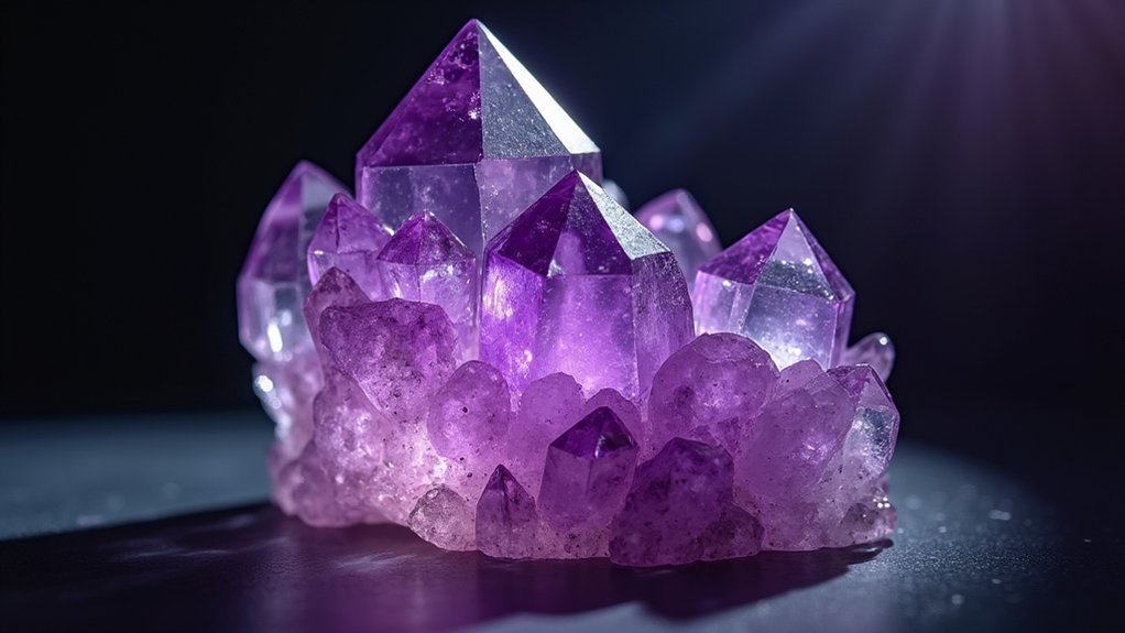 strategic crystal positioning techniques