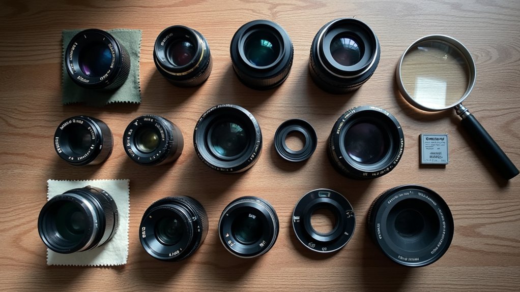 testing used camera objectives