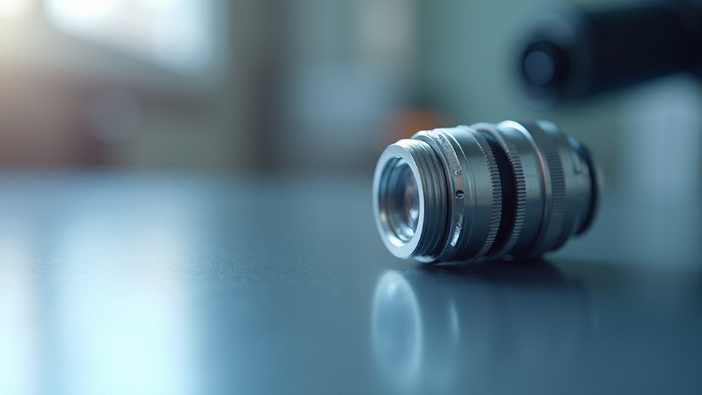 vignetting prevention for microscopy